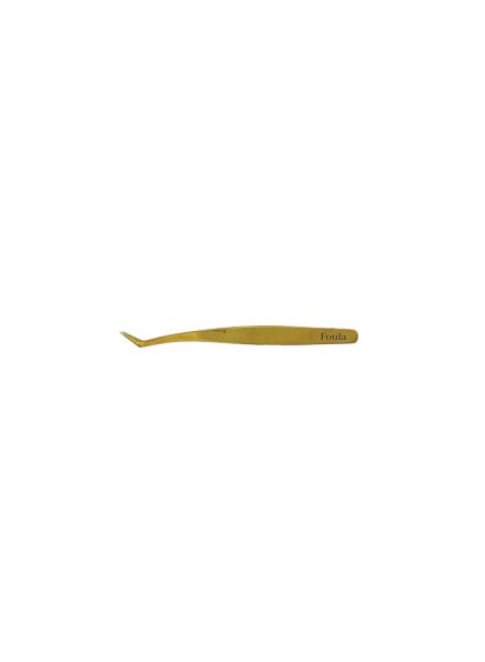 Standard Gold Tweezer Hook Angle 1