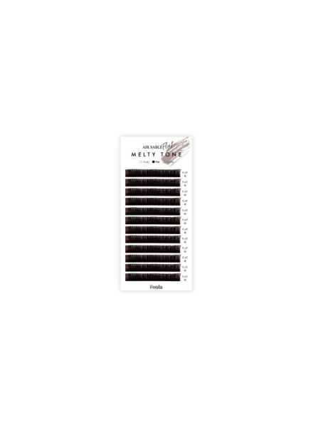 Air Sable Flat Ash Brown 12 Lines C curl 0.20mm×8mm