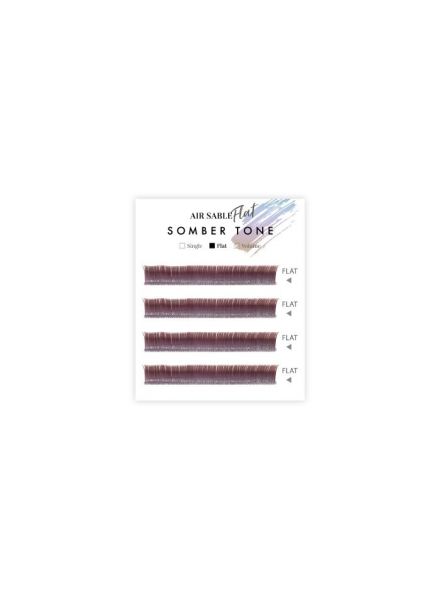 Air Sable Flat Smoky Purple 4 Lines J curl 0.20mm×8mm