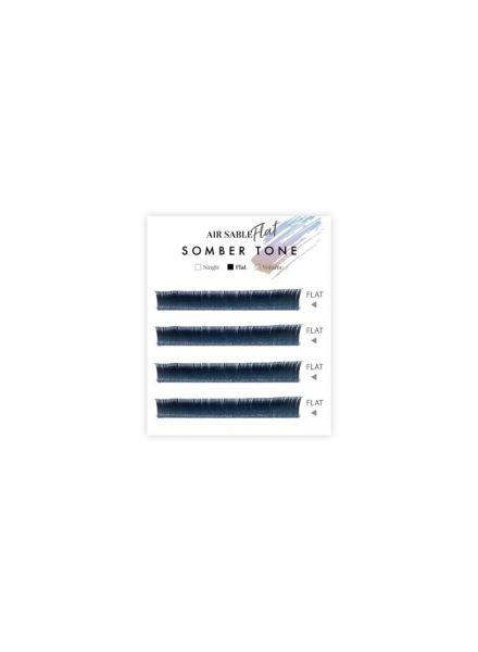 Air Sable Flat Antique Blue 4 Lines C curl 0.20mm×8mm