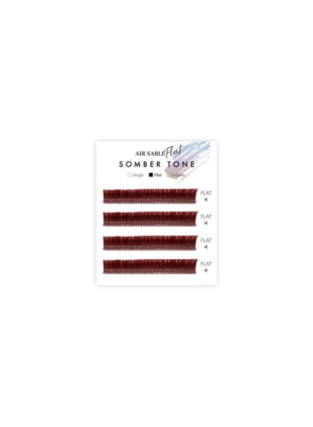 Air Sable Flat Modern Red 4 Lines C curl 0.20mm×8mm